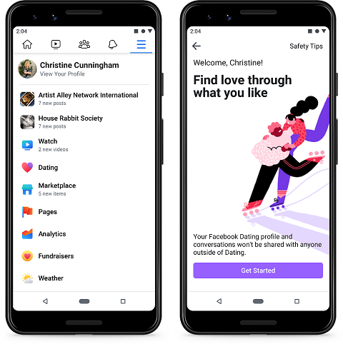facebook dating app on cell phone 